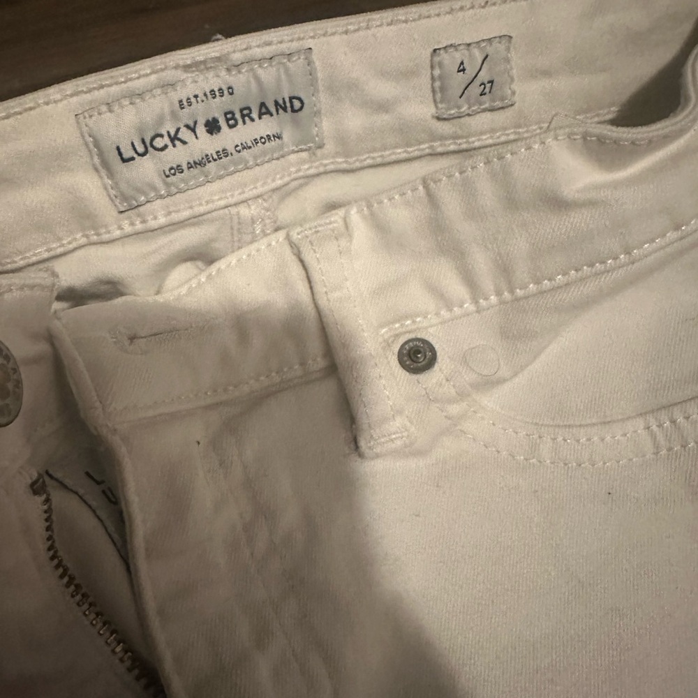 Lucky Brand Women's Skinny Jeans in Cream